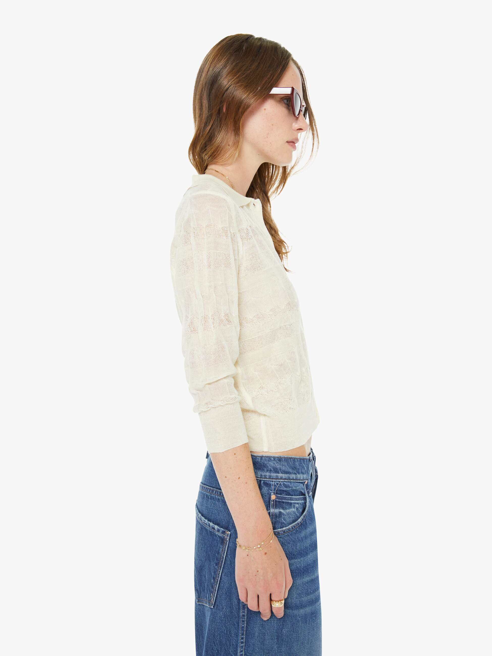 Women Mother Denim The Crop Raquette
