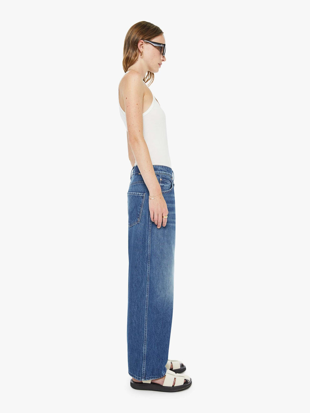 Women Mother Denim The Crop Raquette