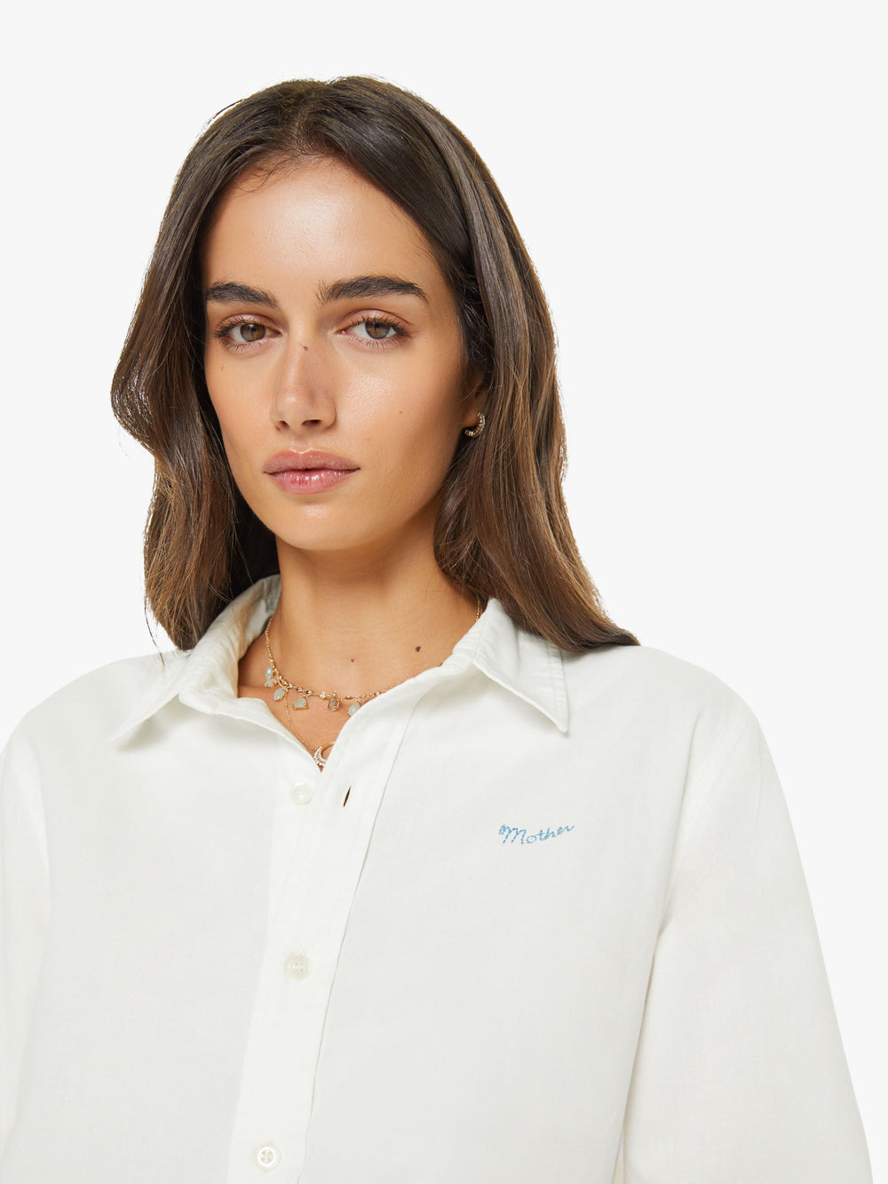Women Mother Denim The Logo Jumper