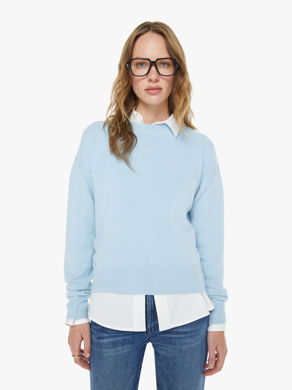Women Mother Denim The Logo Jumper