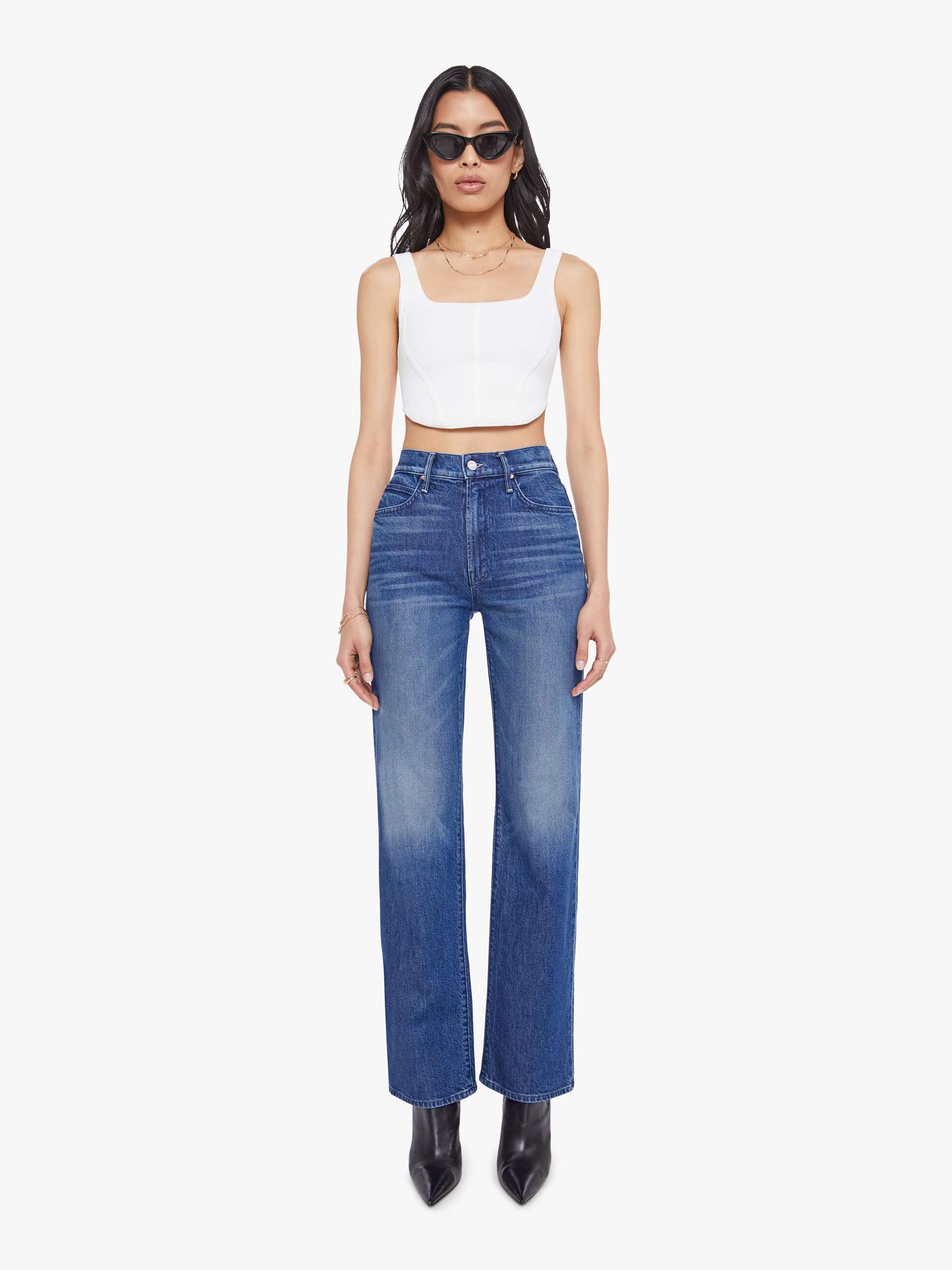 Women Mother Denim The Logo Jumper