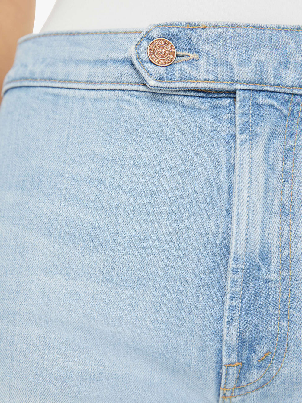 Women Mother Denim The Crop Pullover