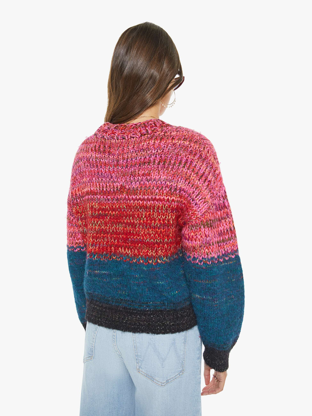 Women Mother Denim The Crop Pullover