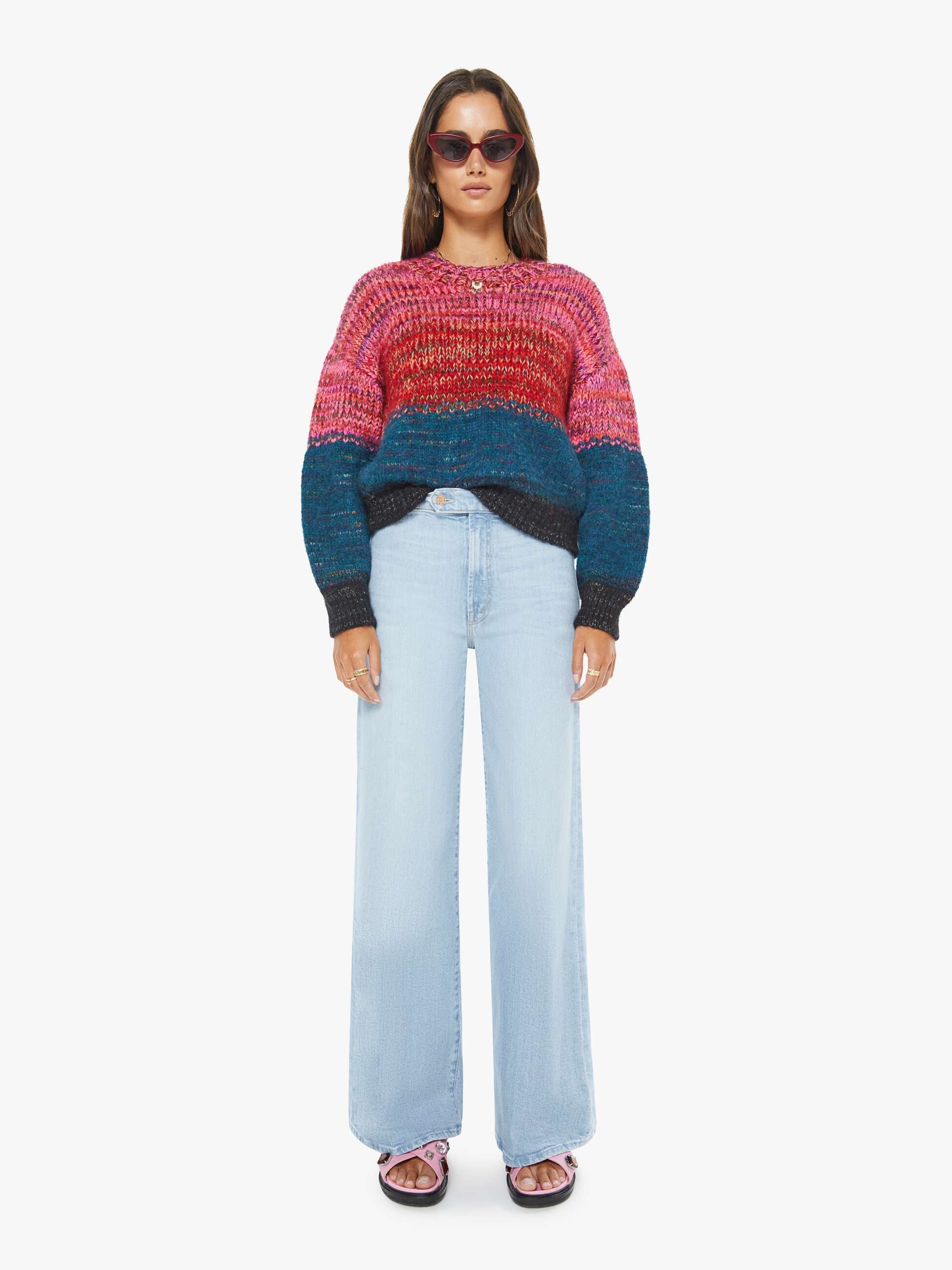 Women Mother Denim The Crop Pullover