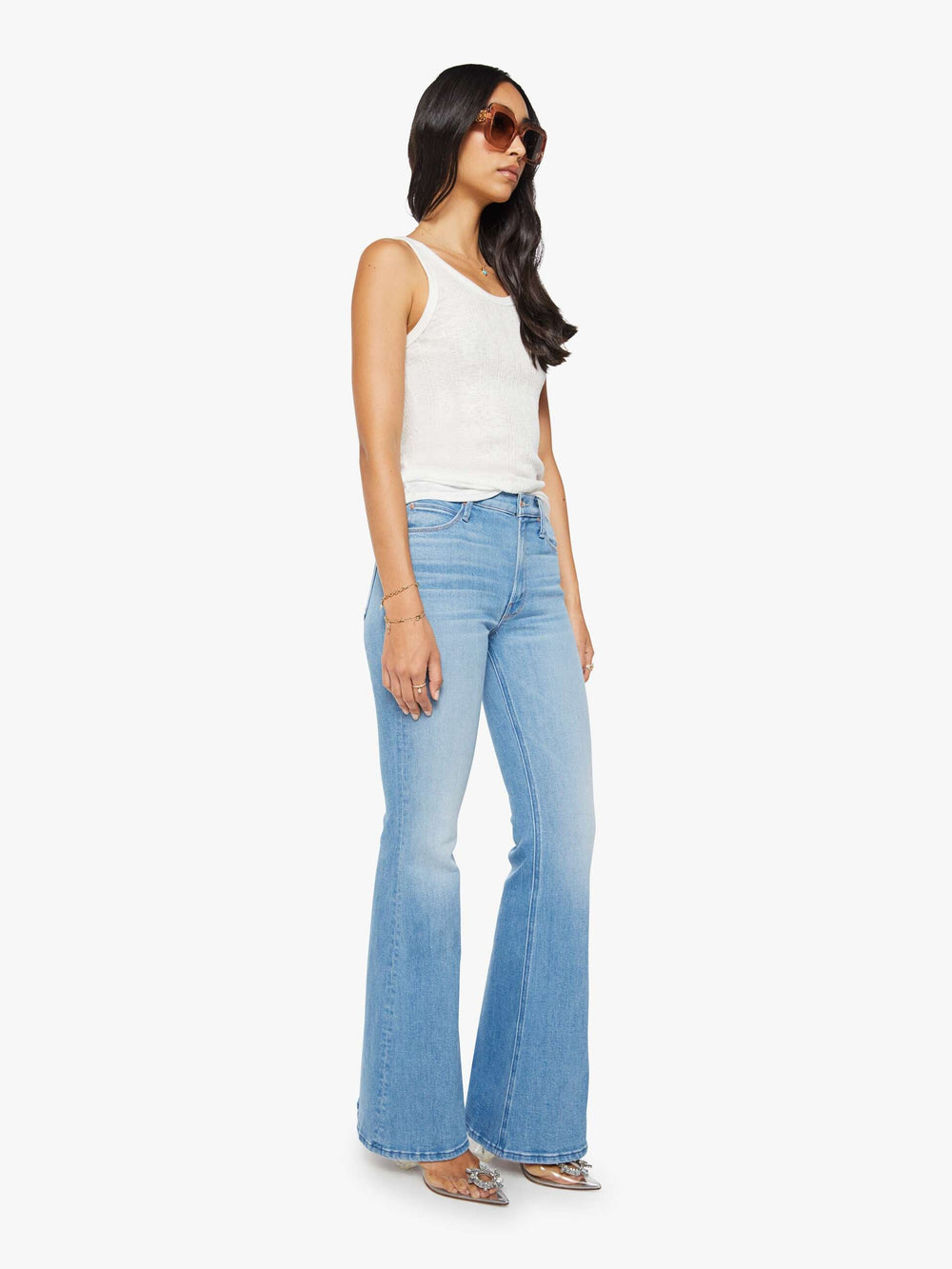 Women Mother Denim The L/S Skipper