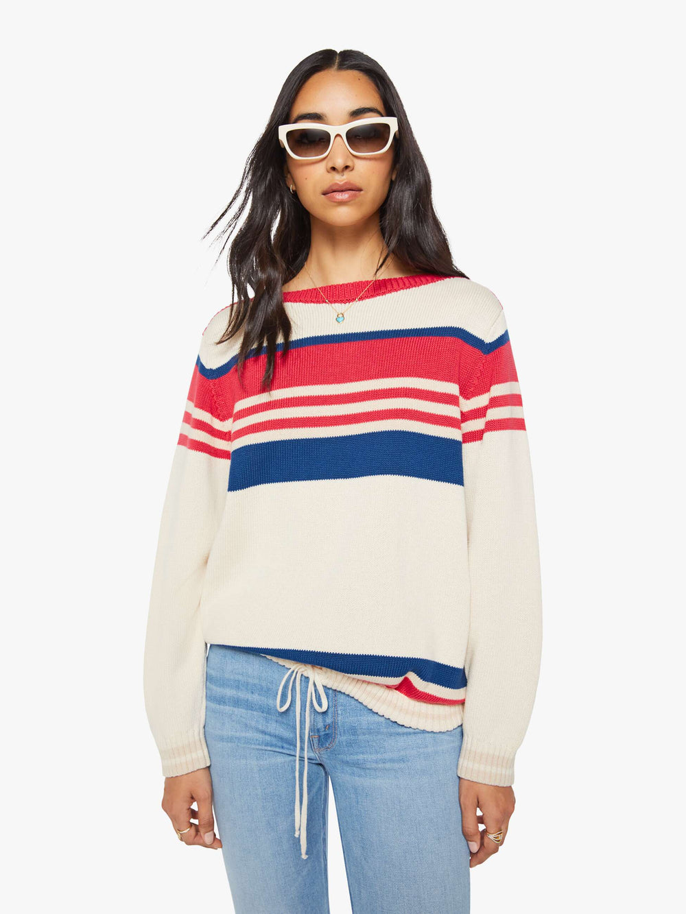 Women Mother Denim The L/S Skipper