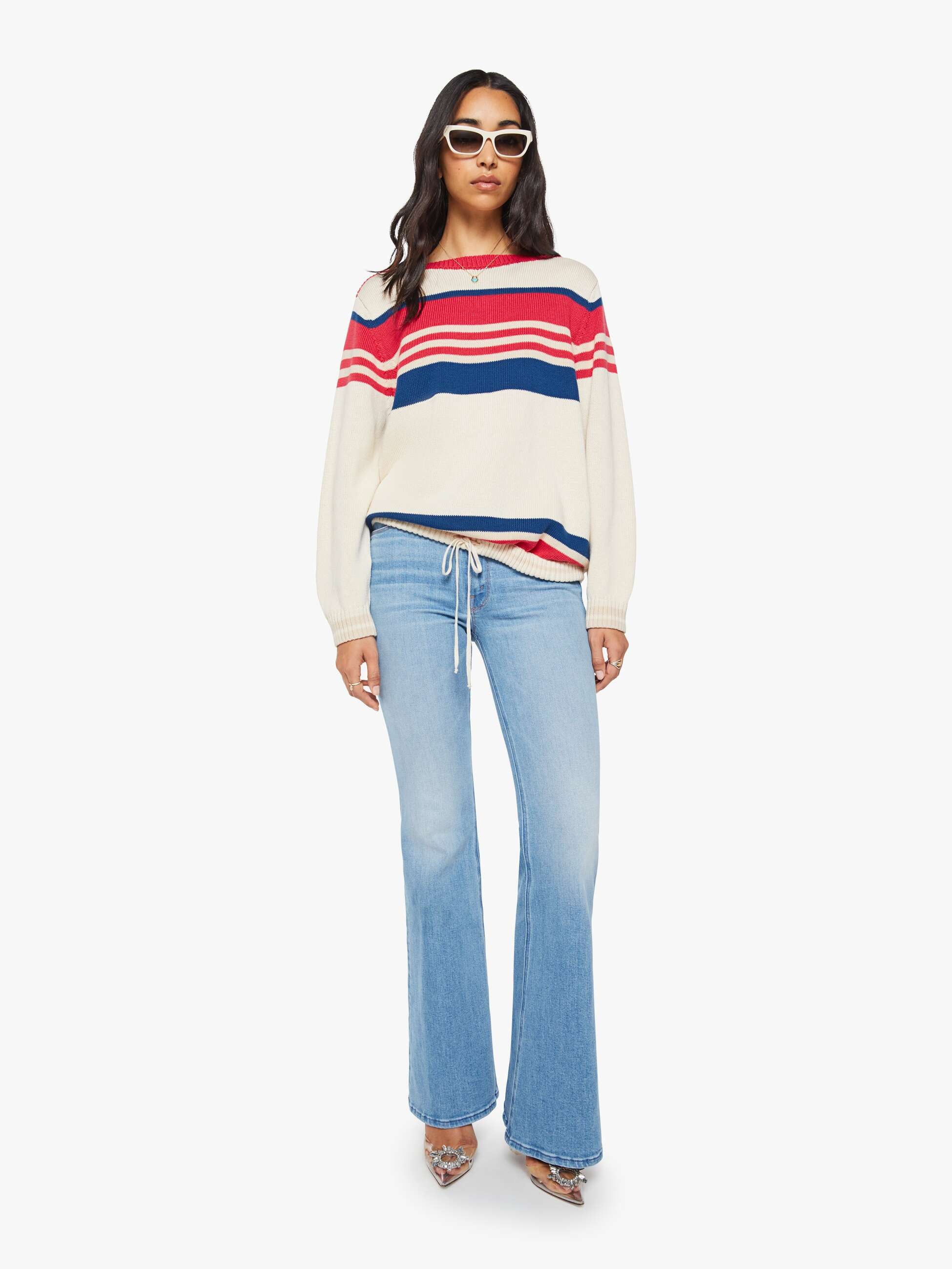 Women Mother Denim The L/S Skipper