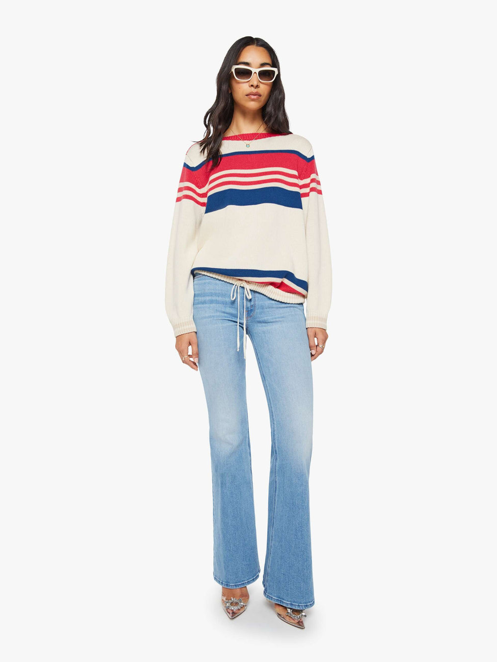 Women Mother Denim The L/S Skipper