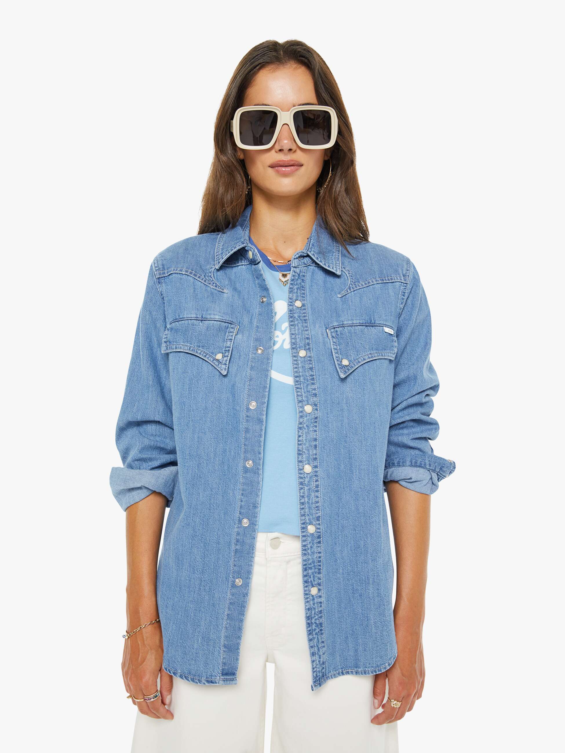 Women Mother Denim The Concert
