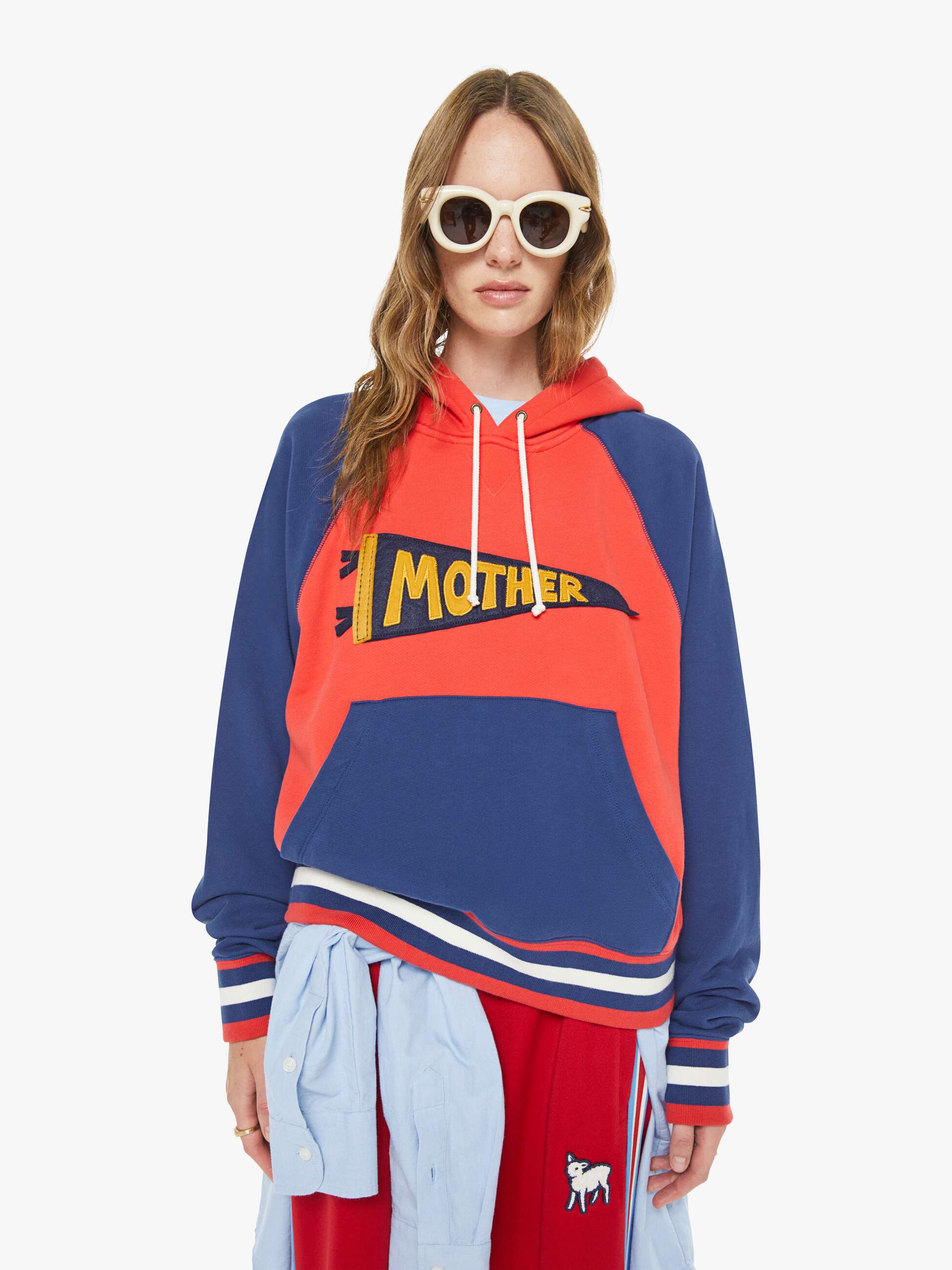 Women Mother Denim The Square Hoodie