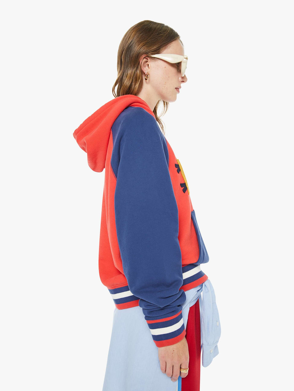 Women Mother Denim The Square Hoodie