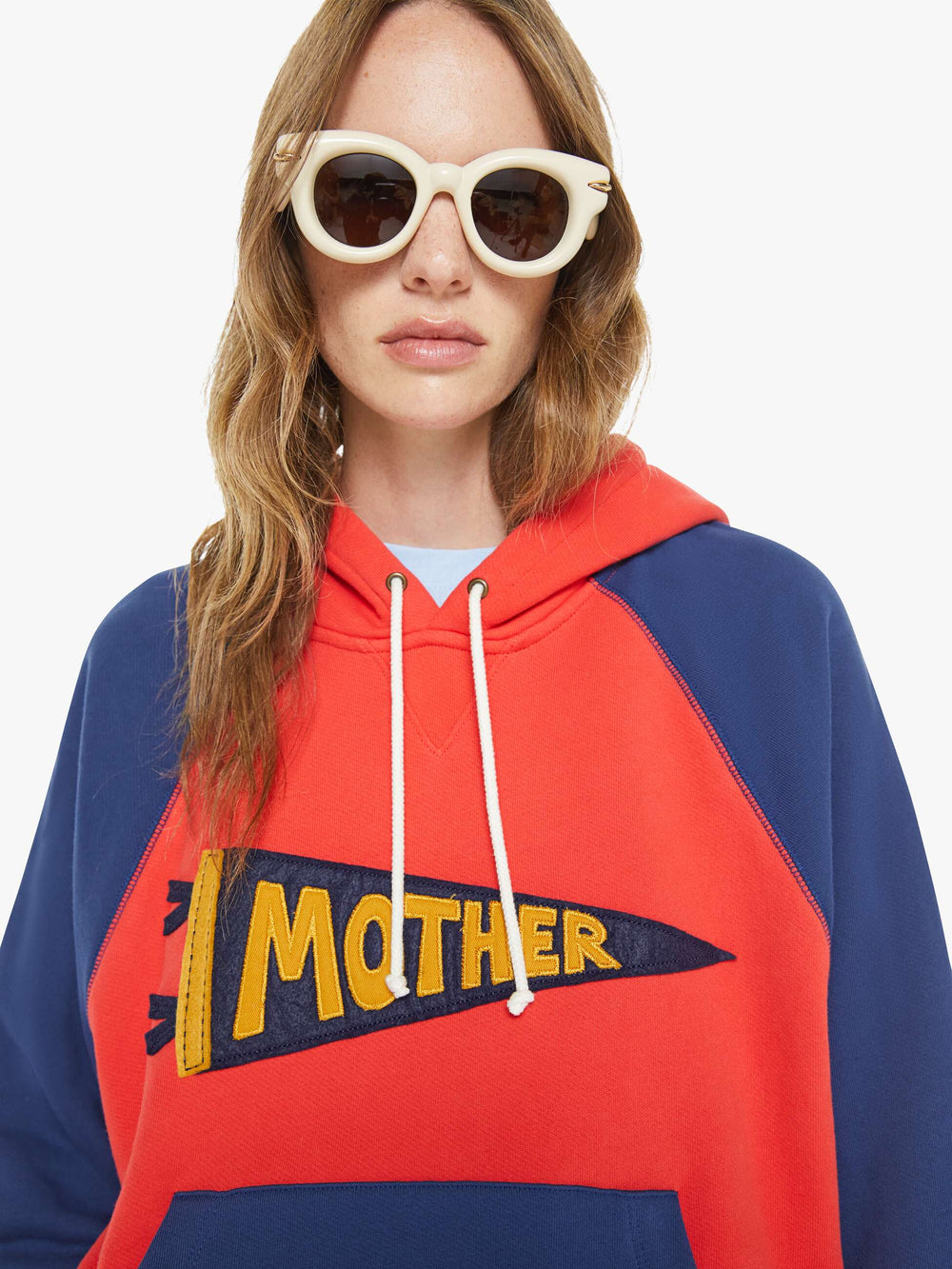 Women Mother Denim The Square Hoodie