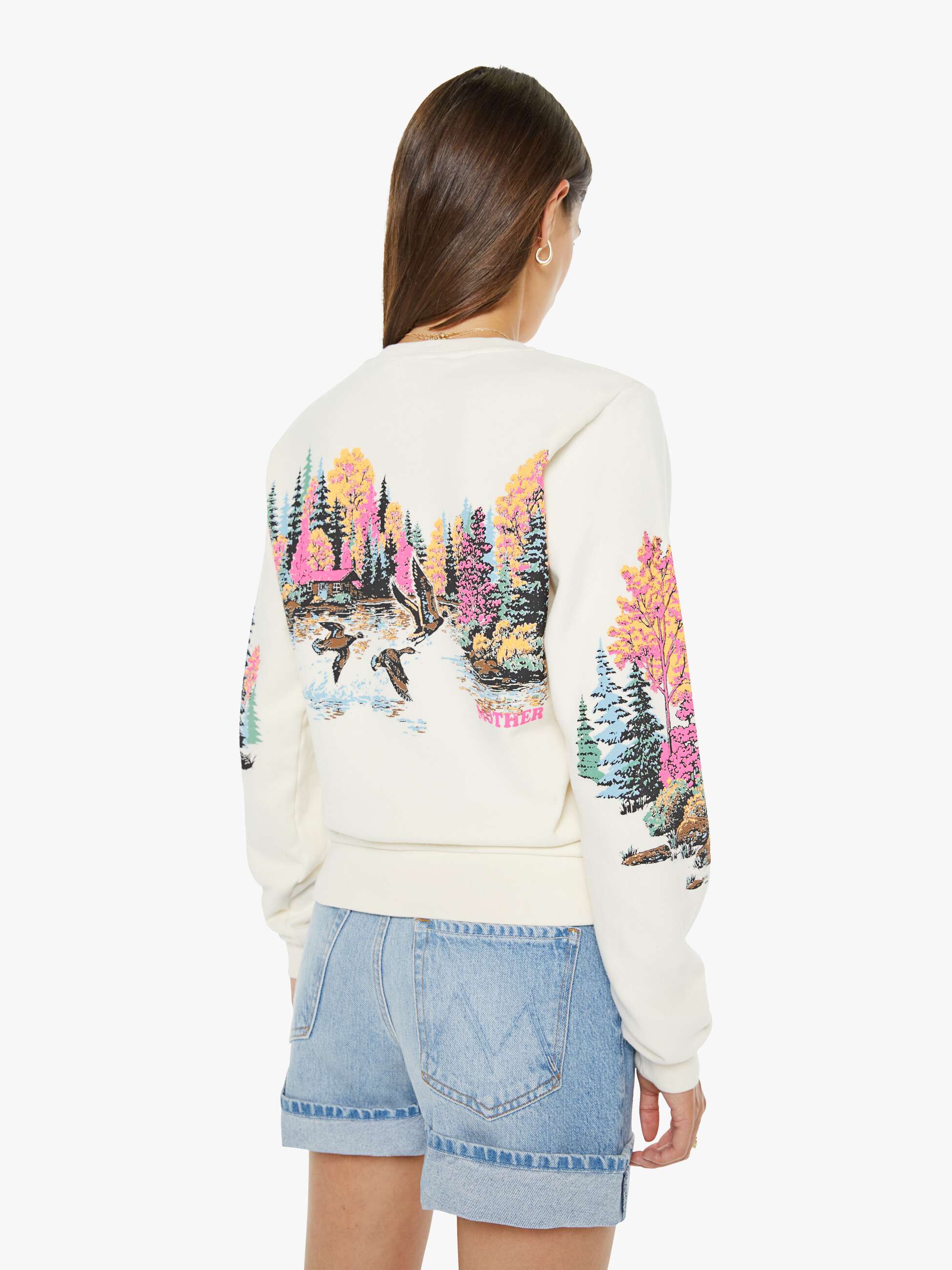 Women Mother Denim The Camper