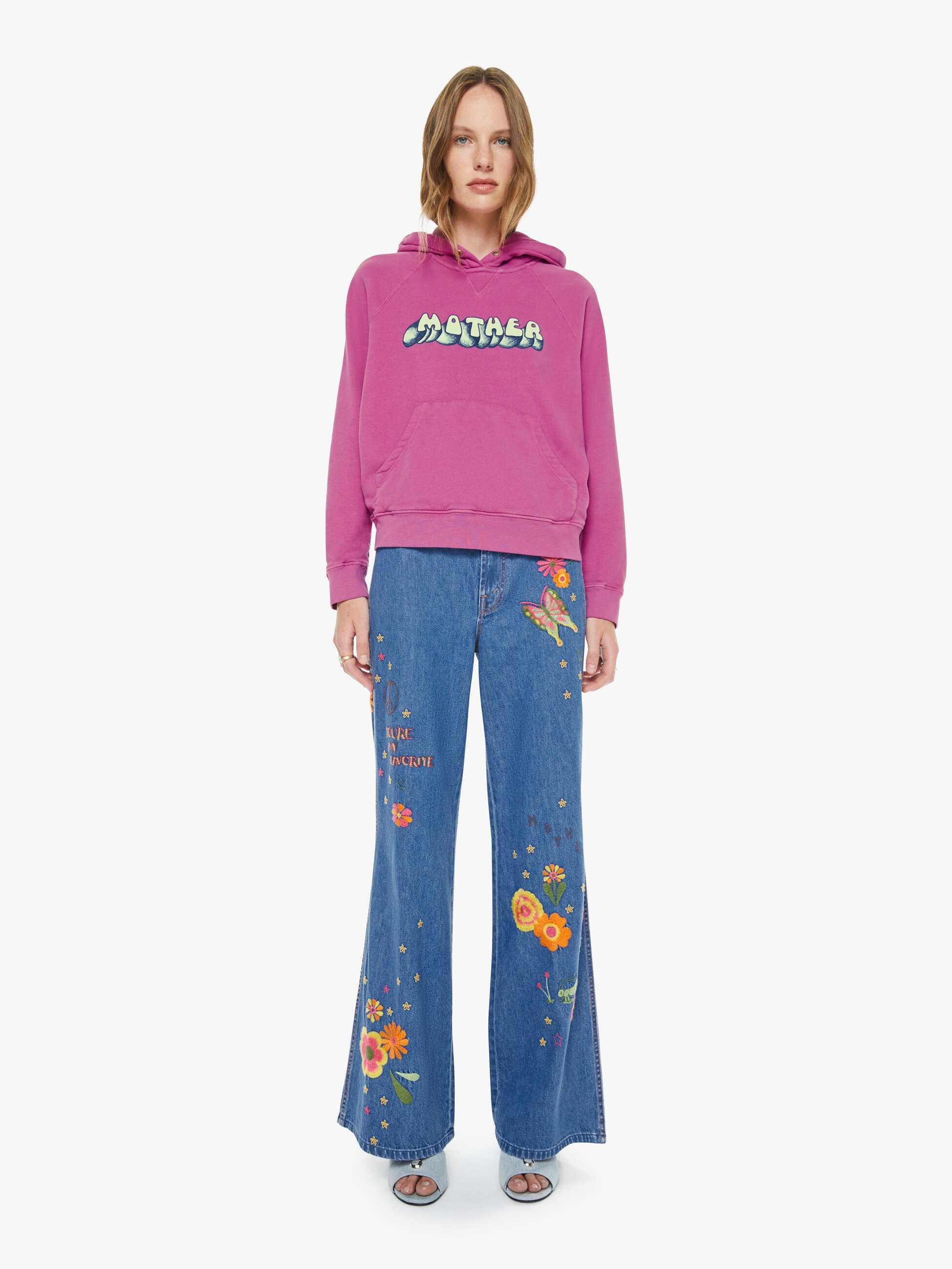 Women Mother Denim The Square Hoodie