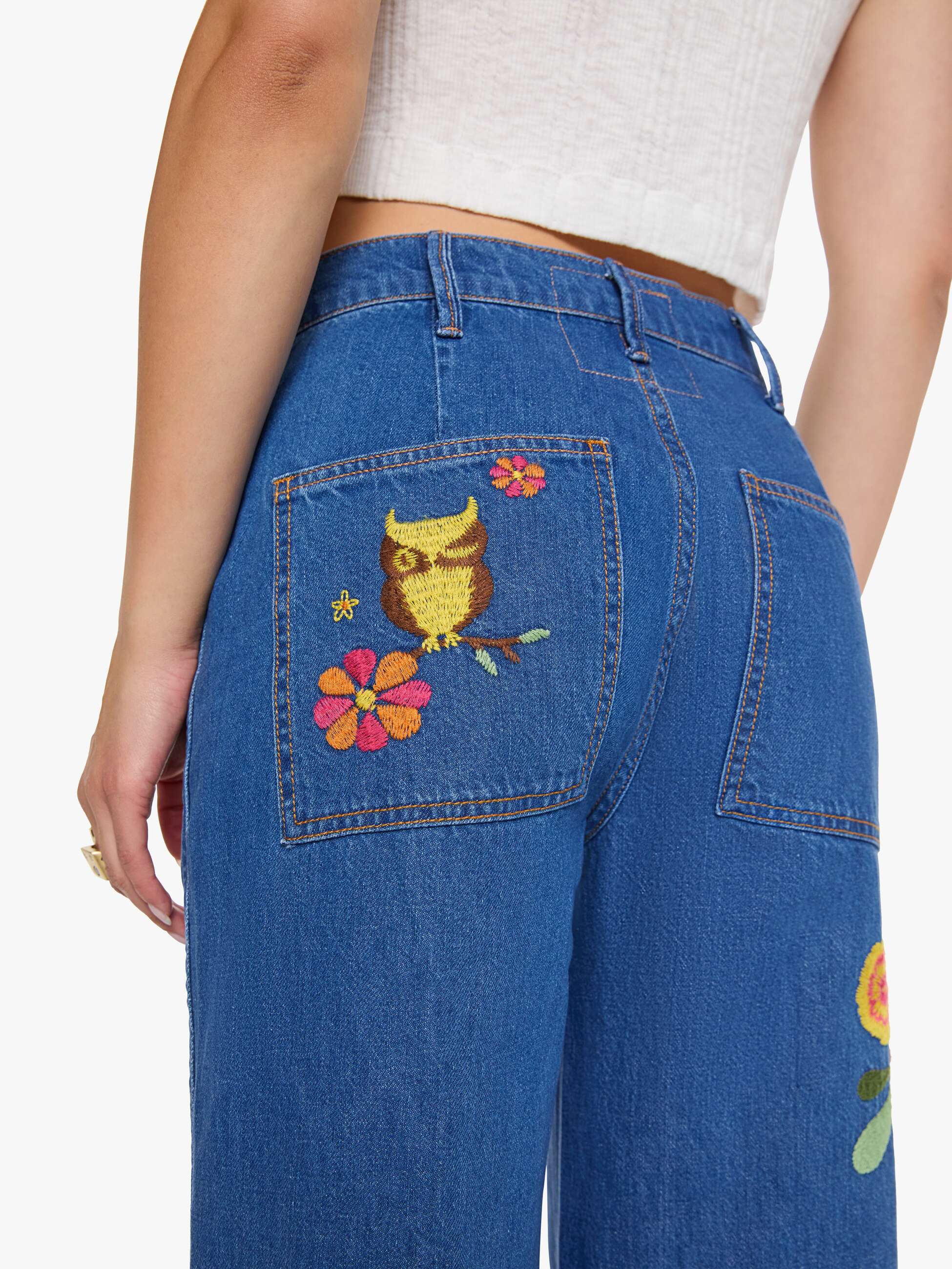 Women Mother Denim The Square Hoodie