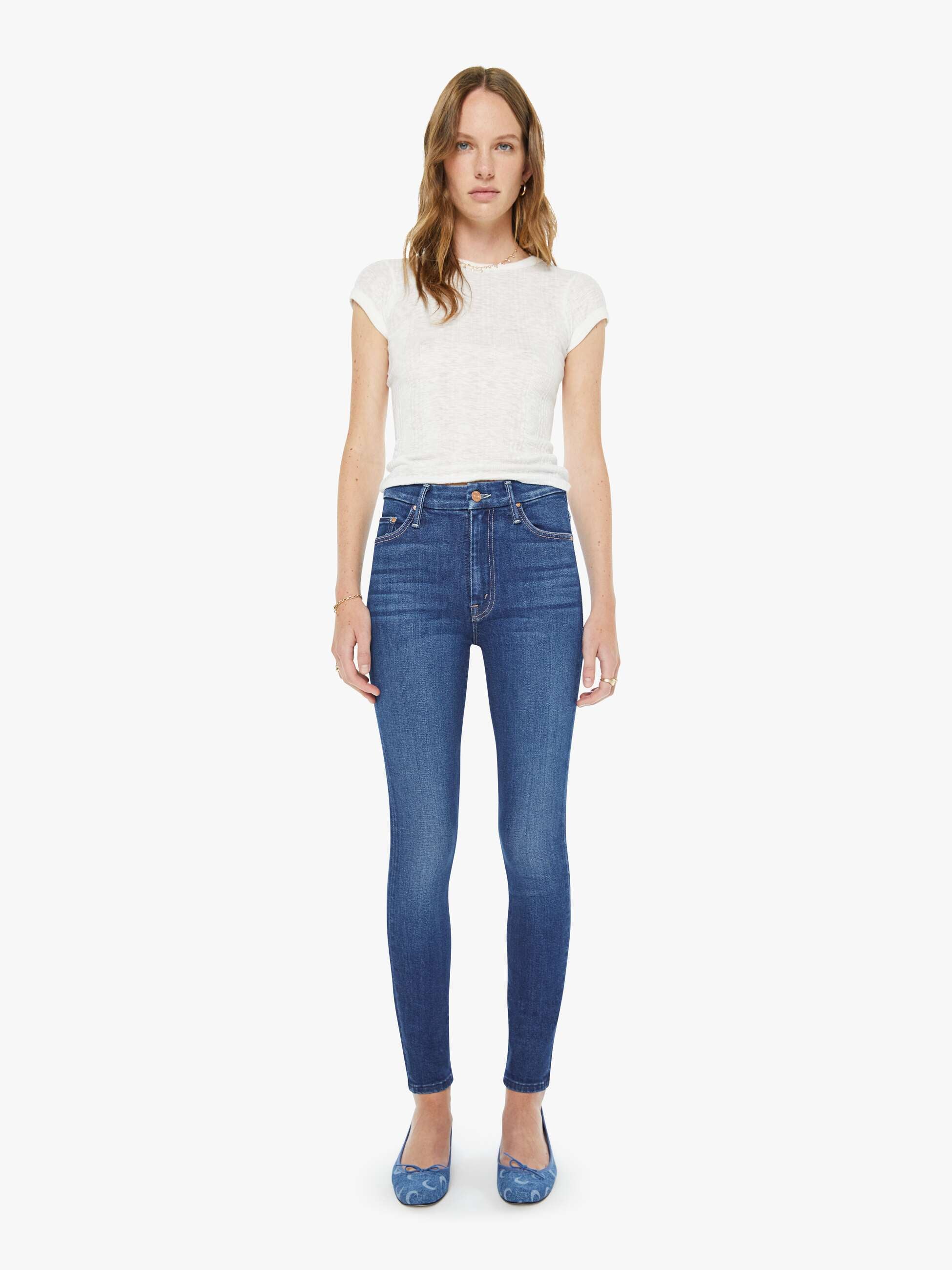 Women Mother Denim The Camper
