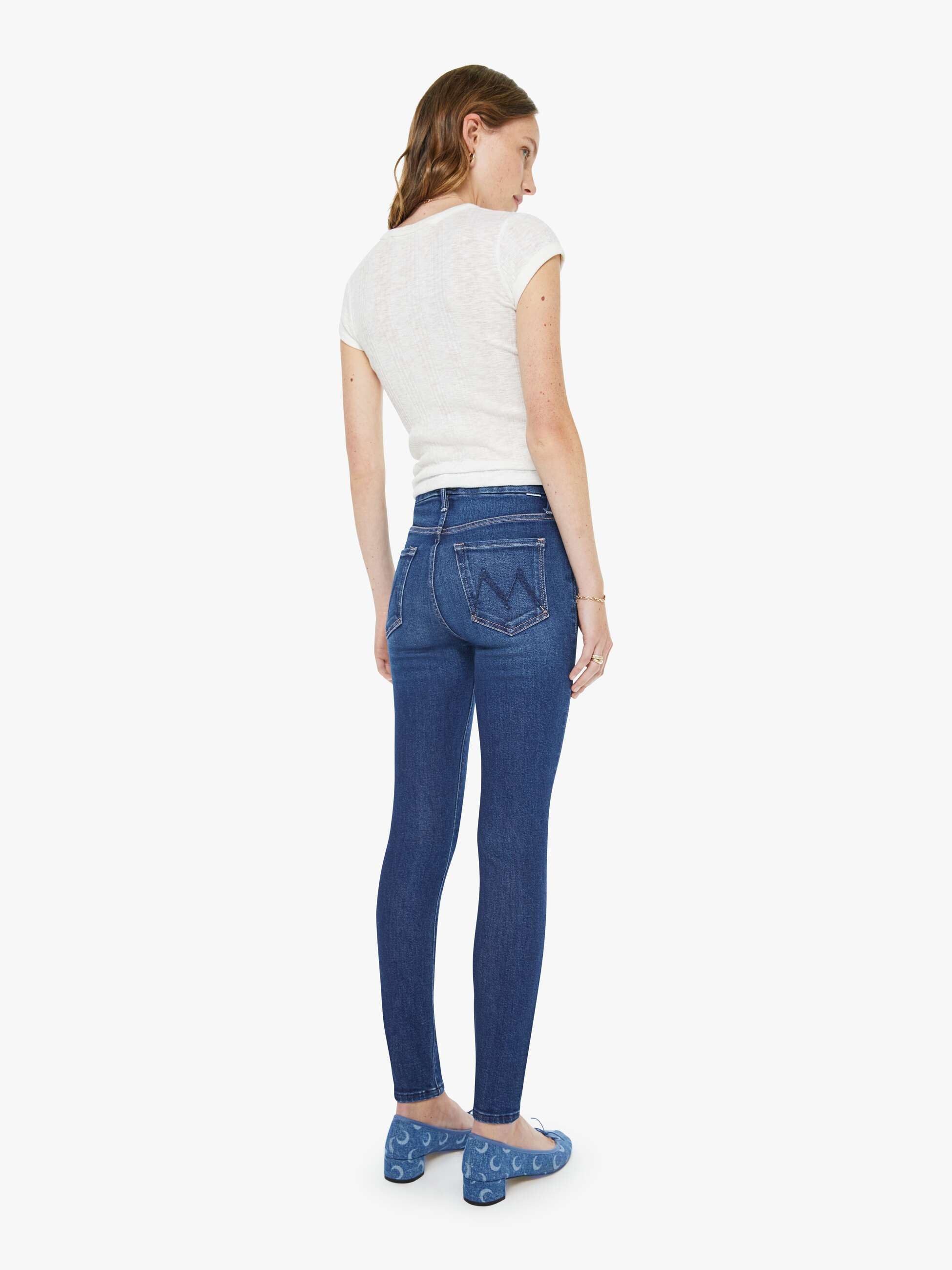 Women Mother Denim The Camper