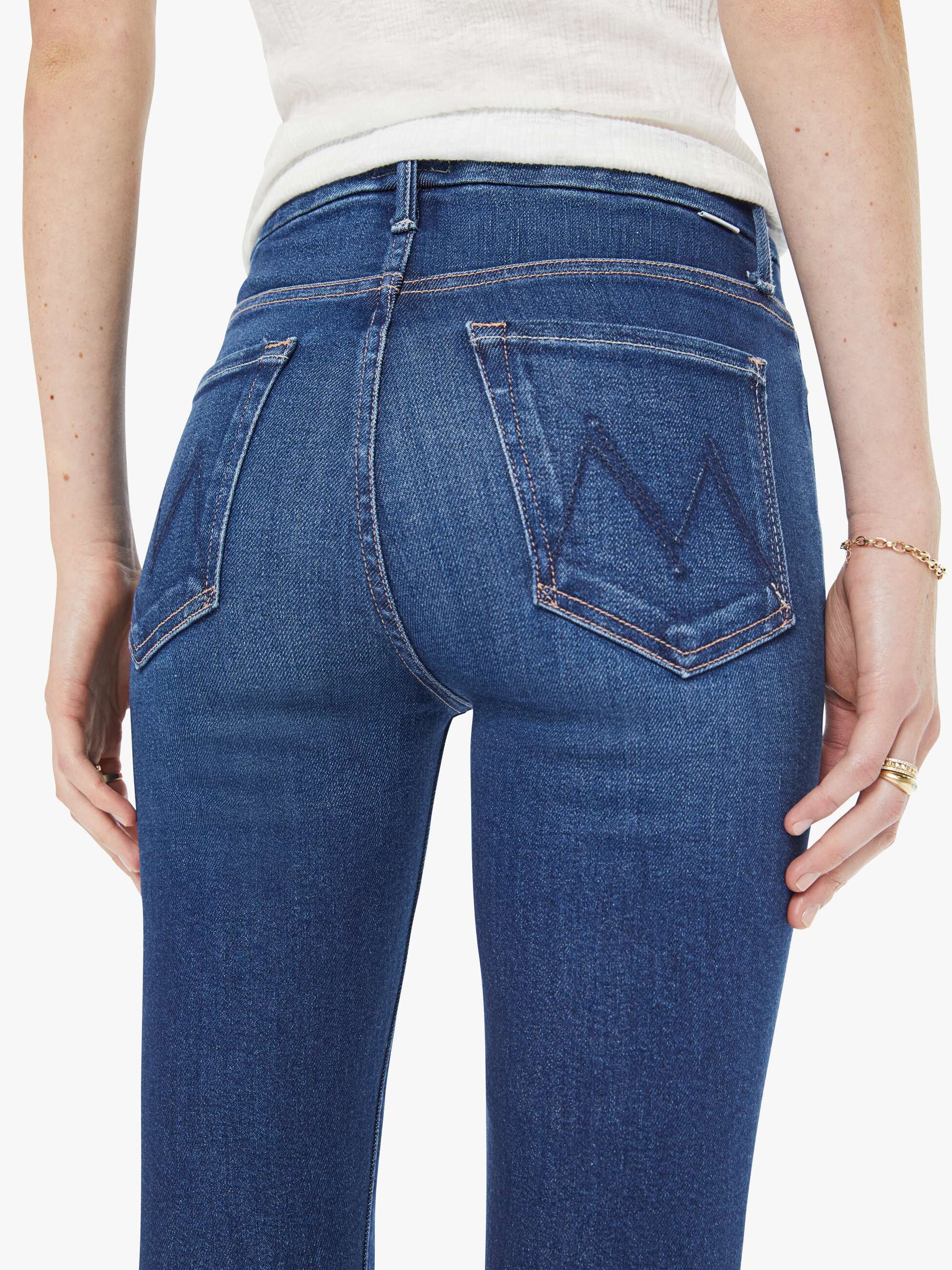 Women Mother Denim The Camper