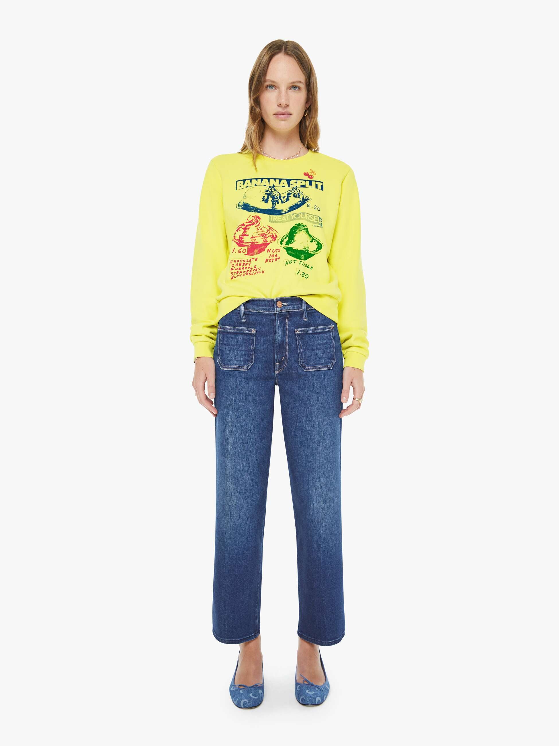 Women Mother Denim The Camper