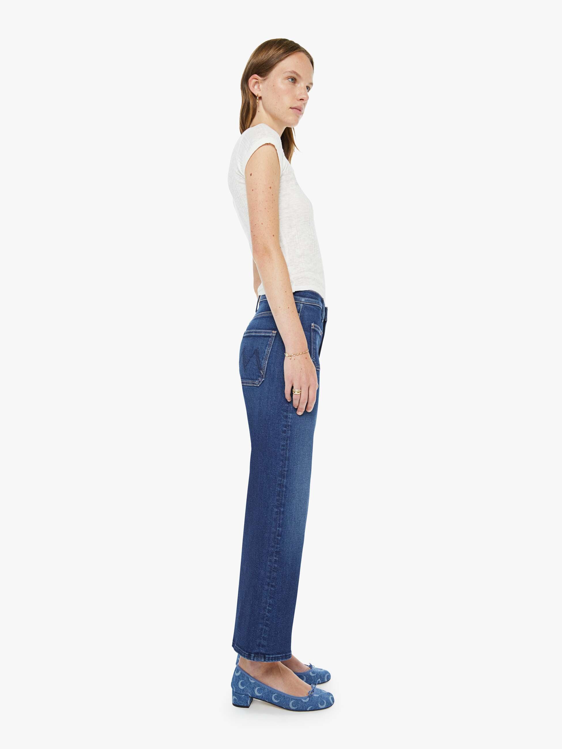 Women Mother Denim The Camper