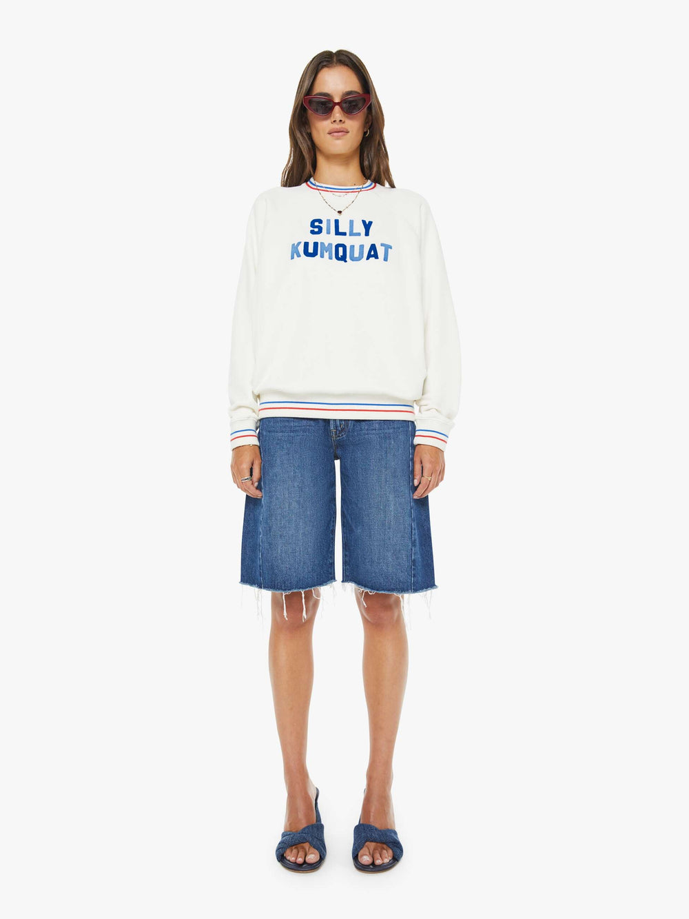 Women Mother Denim The Big Sport