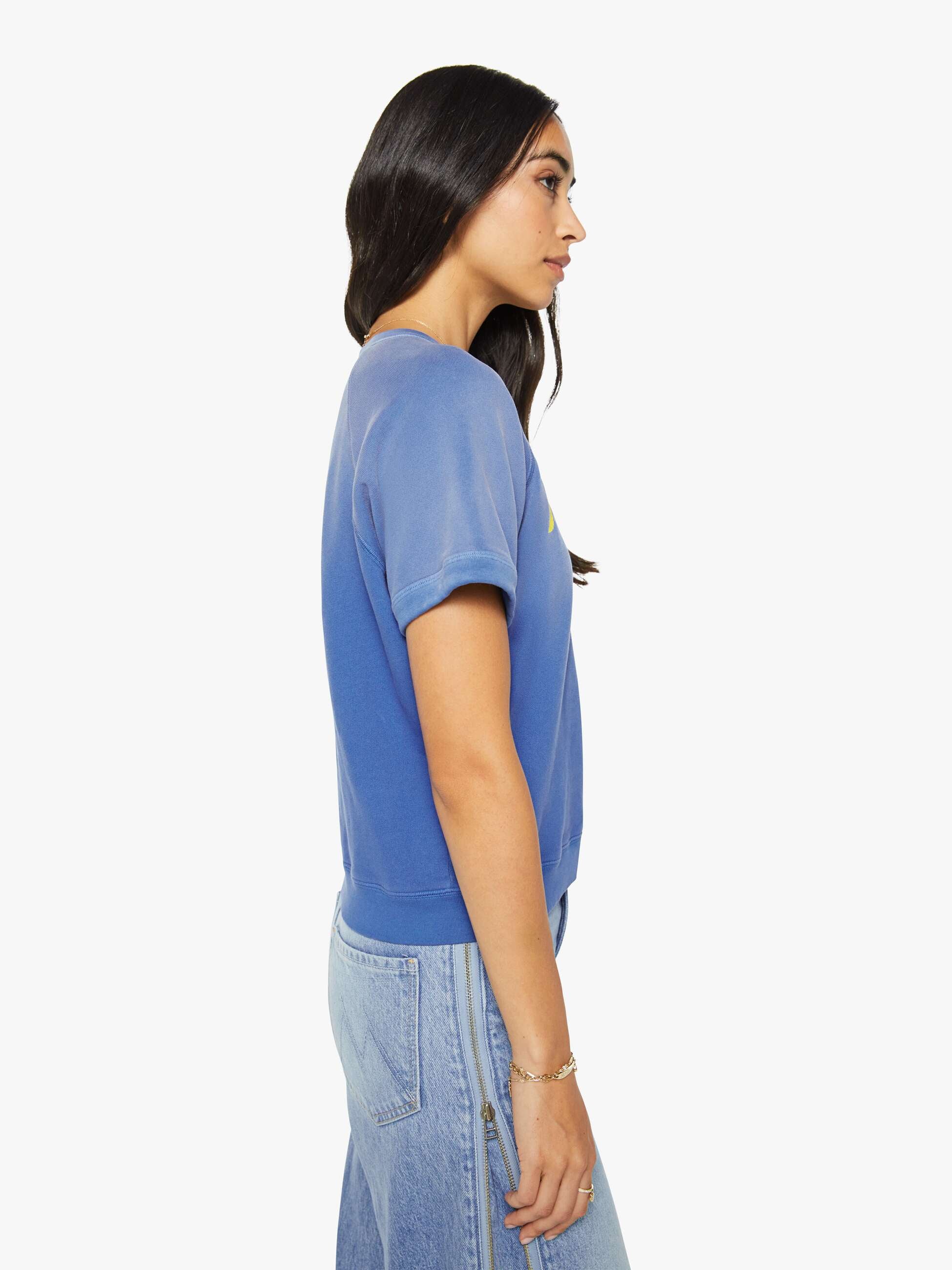 Women Mother Denim The Short Sleeve Concert