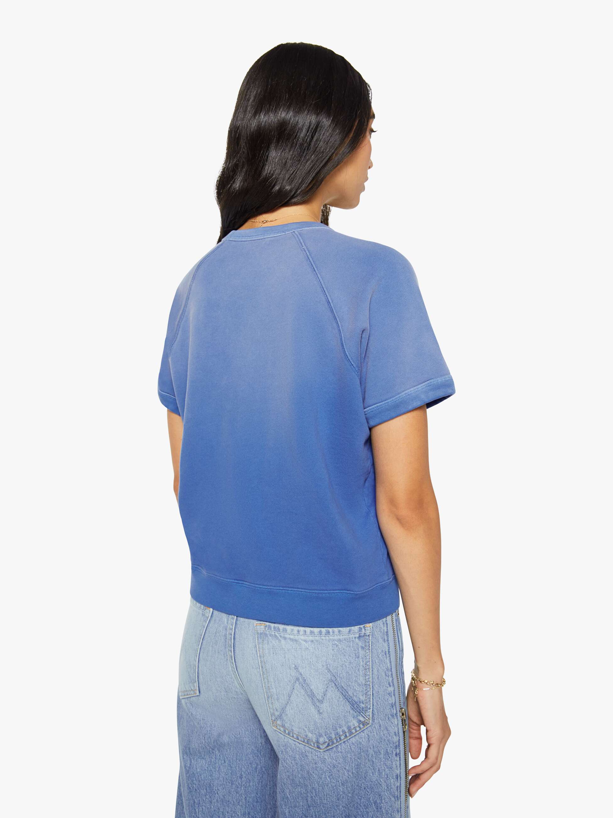 Women Mother Denim The Short Sleeve Concert