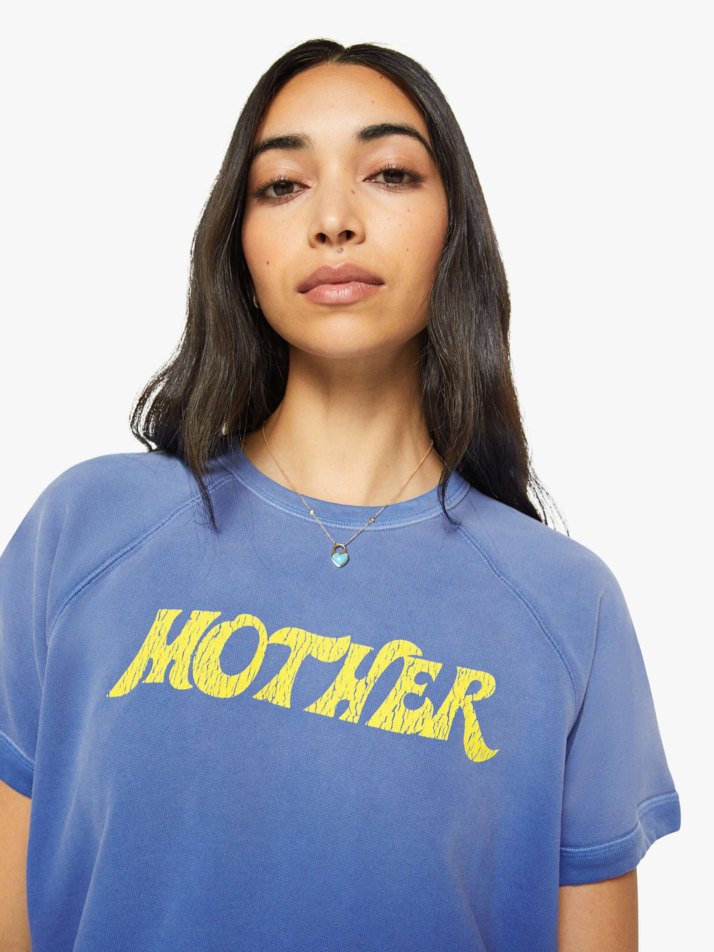 Women Mother Denim The Short Sleeve Concert